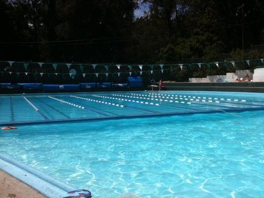 Such a great day for a swim.