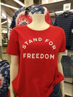 Go on y'all, stand for me.   Old Navy