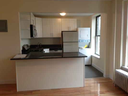 Custom built rental kitchen: simple and beautiful!