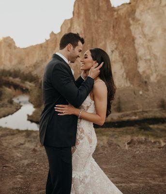 Real bride, Sarah, wearing Galia Lahav for her wedding day!