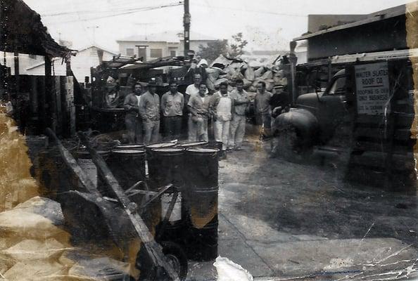 Roogfing Crew circa 1950's