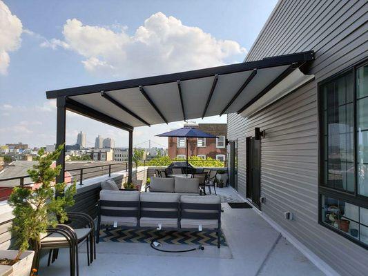 Philadelphia Rooftop Awning