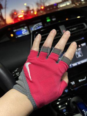 New work out gloves!