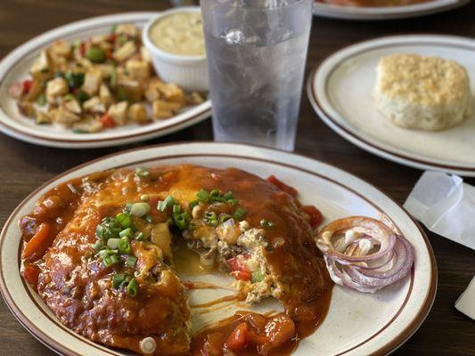 Alfredo's choice of two meats