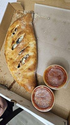 Large Veggie Calzone