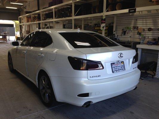 Lexus IS300 Tint