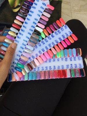 Gel colors