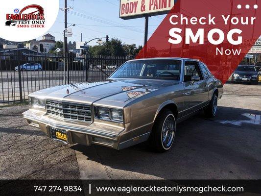 FOR ALL SMOG CHECK INSPECTIONS IN LOS ANGELES
CALL US 747 274 9834