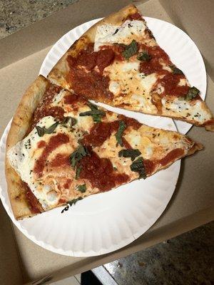 Margherita slice