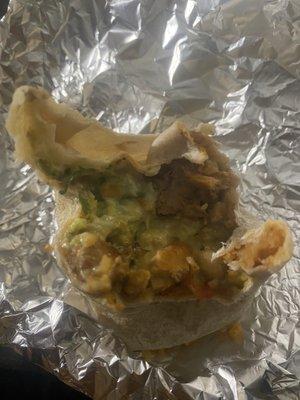 Super Burrito W/ Chicken