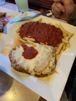 Veal parmigiana