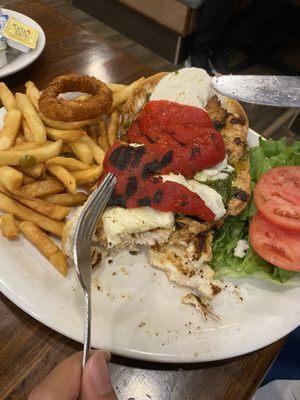 Grilled Chicken Italiano Sandwich Deluxe