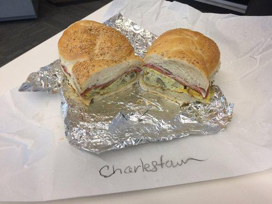 The Charlestown Sandwich.  Unique, and delicious.