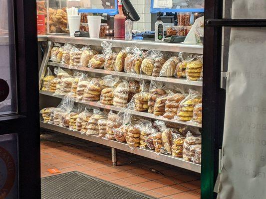 Pan dulces by the register