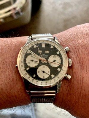 Wakmann tri-date chronograph.