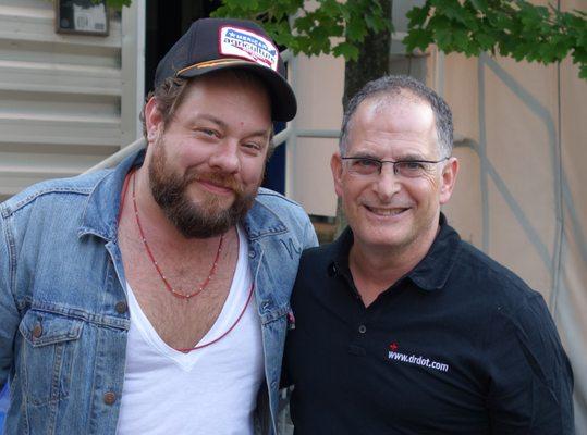 Backstage with Nathaniel Rateliff