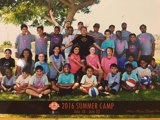 My son Jeremiah's "Basketball Is Life" basketball camp 2016