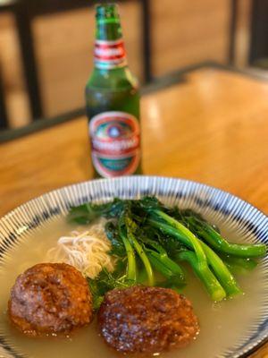 Braised Meatball Noodles