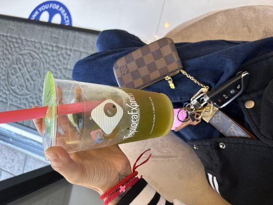 Iced 4. Green Apple Tea