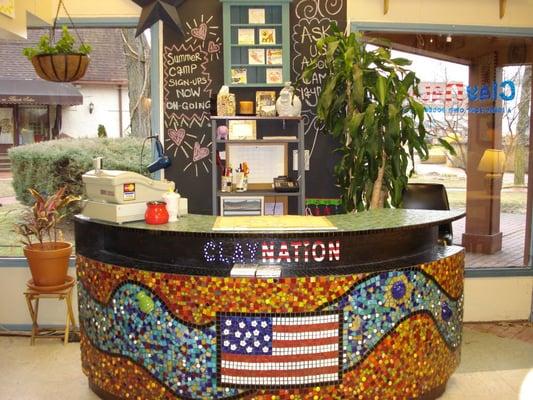 ClayNation: A Paint-Your-Own Pottery, Mosaics, and Glass Fusing Studio