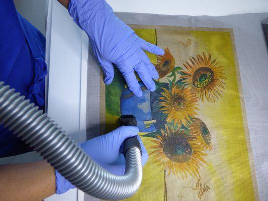 Mold mitigation. Art Collections Emergency Recovery