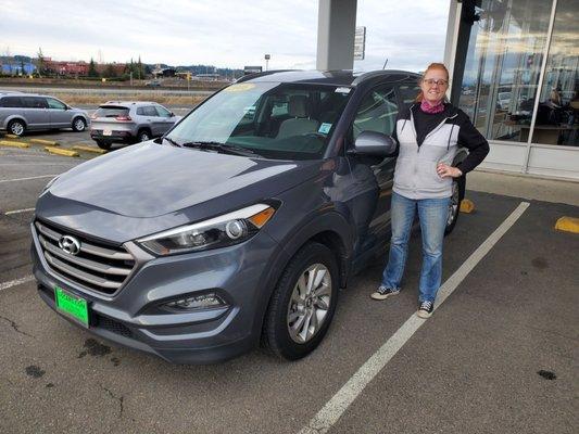 This is the 2016 Hyundai Tucson I bought through them.