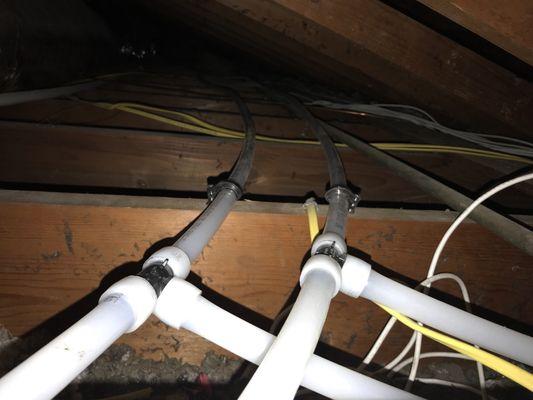 Pex repipe