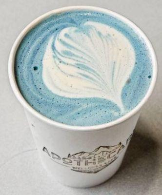 Blue Moon Milk, a restful latte.