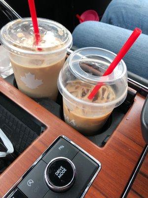 Med iced coffee cup? NO!