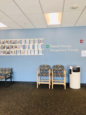 Physical/ Occupational Therapy is on the 2nd floor!