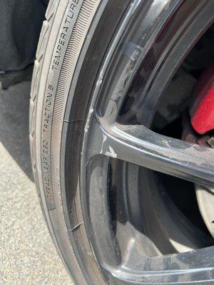 Wheel Damage