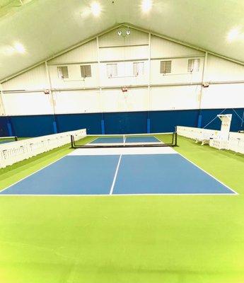 Our 8 pickleball courts were designed by and for pickleball players.