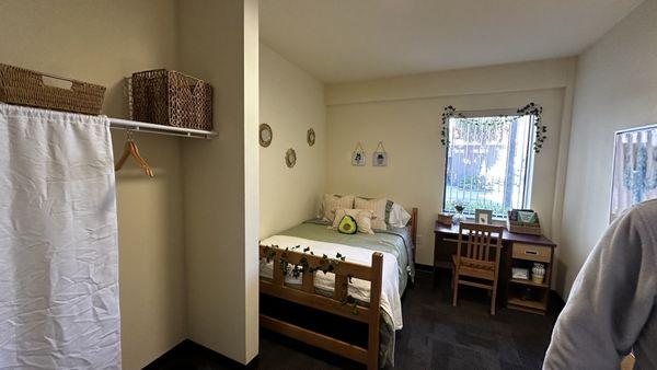 Dorm room in Towers