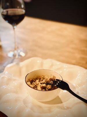 Boudin Ball with Wagyu short rib