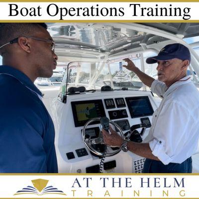 Learn the basics of boating with a professional captain.