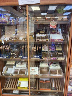 The best quality cigars you will find around this area inside stays fresh with the humidifier to ensure best quality cigar