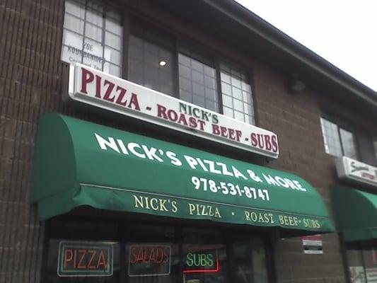 Nick's Pizza, Roast Beef and Subs