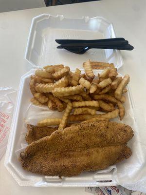 Catfish plate