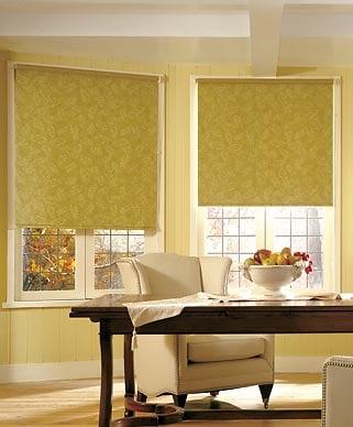 graphic roller shades