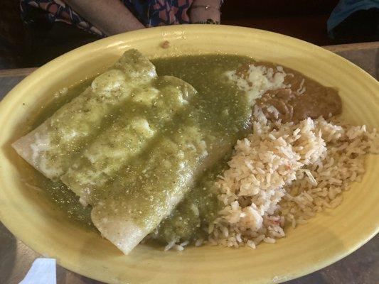 Enchiladas Verdes