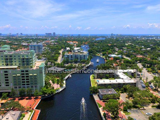 The WaterGarden Condo New River and Ocean View.