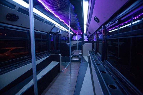 35 to 40 Passenger Party Bus