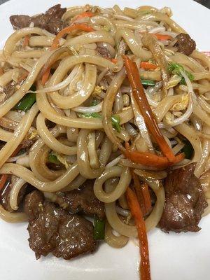 Beef Yaki Udon