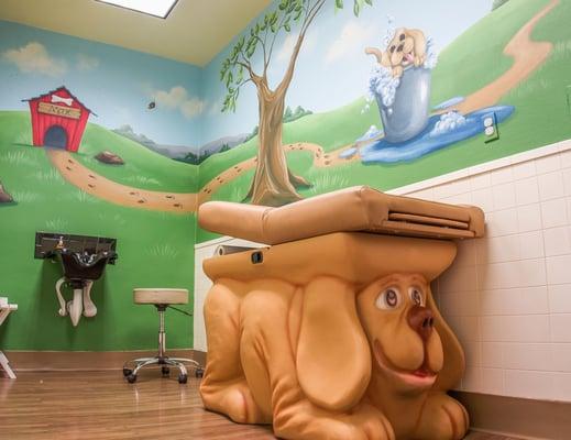 Kid's exam room