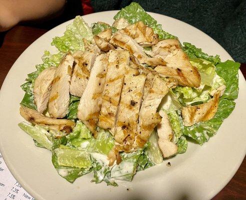 Chicken Caesar salad