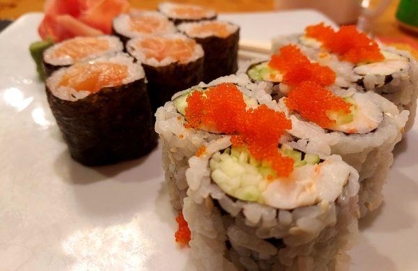 Salmon and Boston  Roll