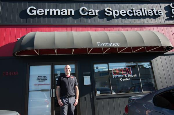 German Car Specialists new owner and president
 Adam McKay