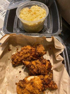 Chicken Tenders and Macaroni and Cheese