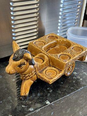 cute donkey tray