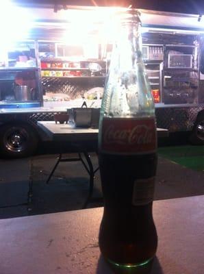 Mexican coke from the best taco truck!